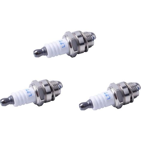 Bougie d'allumage L7T pour tronçonneuse, tondeuse à gazon, petit moteur, pièces détachées compatibles avec STIHL, Husqva (1/3)