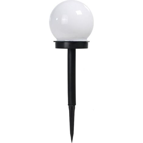 Set mit 2 LED-Solarkugeln, Außenbeleuchtung, dekorative Beleuchtung für Balkon, Garten, Boden, Nägel (1/5)