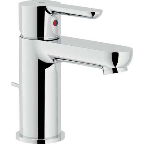 Miscelatore per lavabo con piletta di scarico Nobili Abc AB87118/1CR  Cromo