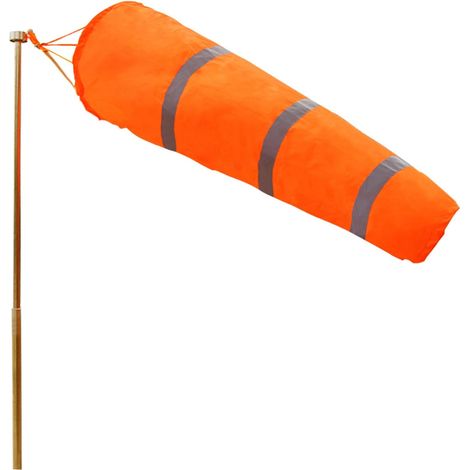 BEBUSINGOTO Manga de viento de 40 pulgadas - Bolsa para medir la dirección del viento de poliéster antidesgarro con cinturón reflectante - Para exteriores, aeropuertos, granjas y parques (1/5)