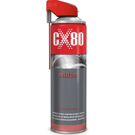 CX80 Geruchloser Rostentferner für Metall, Lebensmittelindustrie, NSF-zertifiziert, Spray, 500 ml