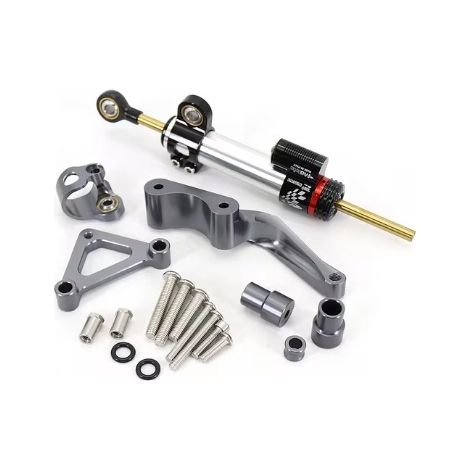 Ducati Monster 1100S 2018 - Kit de conversion pour moto : amortisseur de direction en titane pour une meilleure stabilité. (1/4)