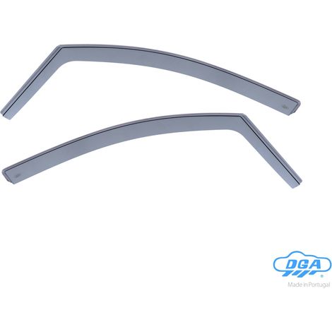 Set deflettori aria anteriori ad incastro, tipo lungo - compatibile per Renault Captur (05/1311/19) (1/5)
