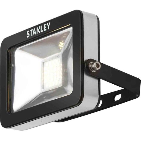 Stanley Zurich Floodlight Slimline 10 Watt Outdoor IP65 Rated Fitting - Black Litecraft