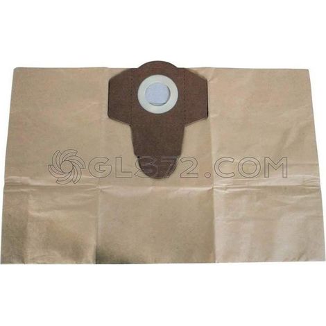 KIT 5 BOLSAS PAPEL PARA ASPIRADORES POLVO SCHEPPACH ASP20-ES ASP30-ES ASP30-OES (1/4)