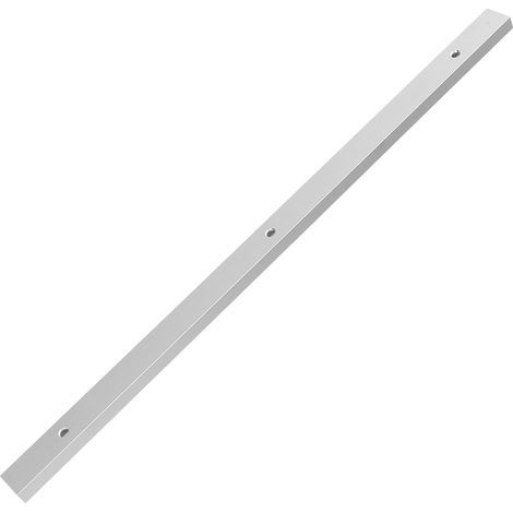 T-slot T-track Barre à Onglets, Rail en T Onglet Mitre en Alliage d'Aluminium non Poreux T-track T-slot Mitre Track Jig Fixture pour Router Table Outil de Serrage(500mm) (1/5)