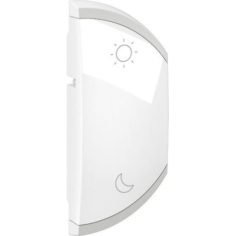 Enjoliveur Céliane MyHome marquage Lever/Coucher - 1 module droite Blanc (CB4502) (1/2)