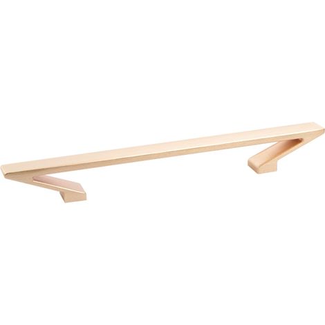 Poignée de meuble 64 mm – Poignée de tiroir/armoire vintage avec vis – Finition champagne doré (1/2)