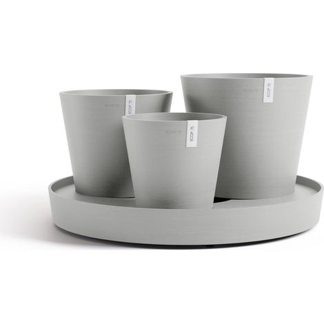 Ecopots Dubaier Blumentopf - L 56,5 cm x H 30,7 cm - Innen- und Außenbereich