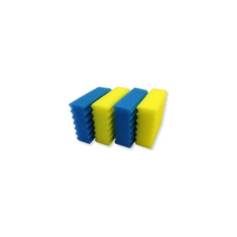 Mousse pour filtre de bassin,Pièce détachée Filtre Biologique CBF-350 Lot Complet d'éponges filtrantes Mousse Filtre