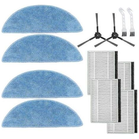 Accessoires de rechange pour aspirateur robot Ecovacs YeediY1 Plus : brosse latérale, filtre, chiffon de nettoyage, brosse (1/5)