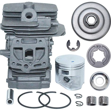 44 mm cylindre piston, tambour d'embrayage, pignon, jante, kit de roulement pour Tronçonneuse Stihl MS251 MS 251 1143 020 1207 (1/5)