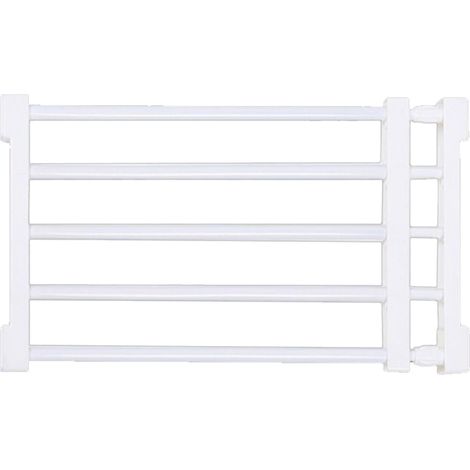 1 Barrière rétractable pour chien, 56-90cm x 36cm, installation sans outils, matériau léger, intérieur couloir escalier (1/5)
