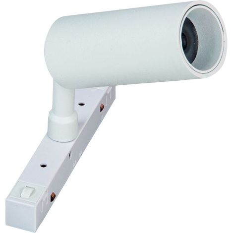 Spot LED Encastrable Magnétique Linéaire D37 7W 3000K Variable Blanc Sablé ZAMBELIS 20401-WD - 32 deg - Blanc chaud - 3000K