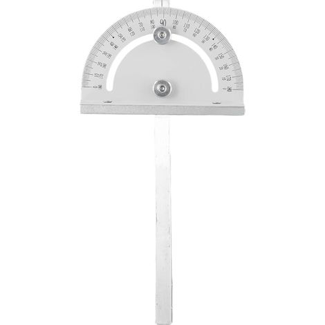 1 Jauge À Onglet Métal Fente En T Pour Scie À Table, Règle D'Angle Précise 180x90mm, Outil Atelier Bois (1/4)