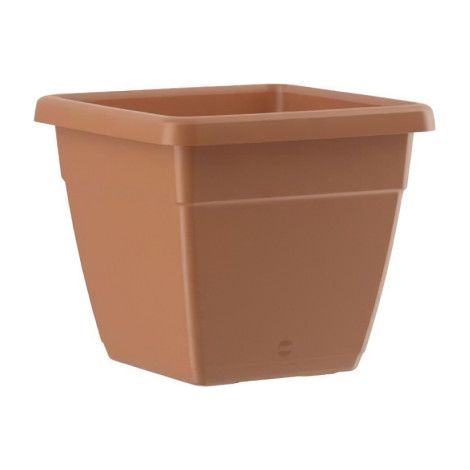 PoeTIC - Bac My City Garden carré 30 terre cuite - 29.6 x 29.6 x 25.6 cm - 13L (1/2)
