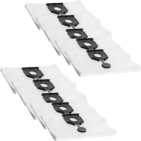 Sacs d'Aspirateur Karcher 2.889-154.0, Lot de 10, 420 x 645 mm, Compatible avec NT 30/1 Ap L et NT 30/1 Ap Te L (1/5)