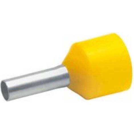 Klauke 43512 Capocorda 6 mm² Parzialmente isolato Giallo 100 pz. (1/2)