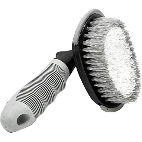 RHG Brosse de nettoyage pour pneus de voiture et moto en forme de T en nylon doux anti-rayures (1/5)