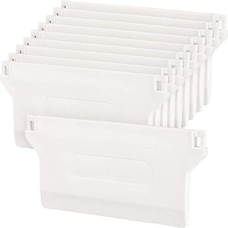 Poids Verticaux 89 mm pour Lits à Lattes Lot de 10 Pieds Réglables en Plastique Blanc Hauteur Fixe Accessoire de Remplacement - (1/5)