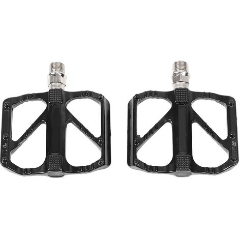 Stück Fahrradpedale aus Aluminiumlegierung mit Kugellagern und Schnellspanner für Mountainbikes und Rennräder (1/5)