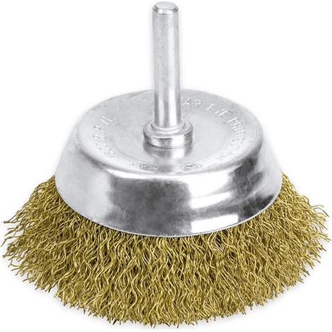 Gewellte Topfbürste mit Stiel 50mm  DOGHER 823-050