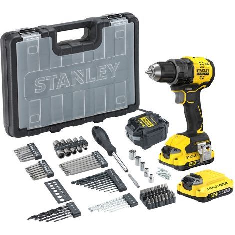 TRAPANO AVVITATORE A BATTERIA 'SFMCD714D2A-QW' 18V - batt. x2 da 2,0 Ah