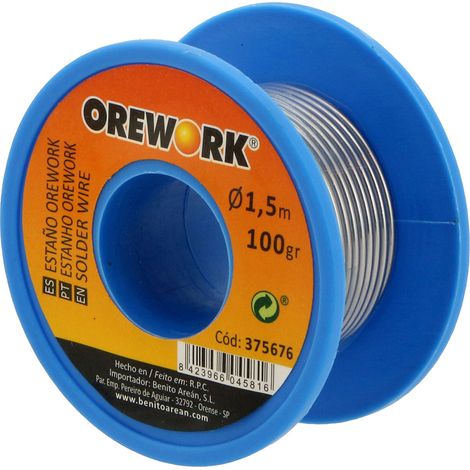 Estaño Orework 250 gr 1,5 mm