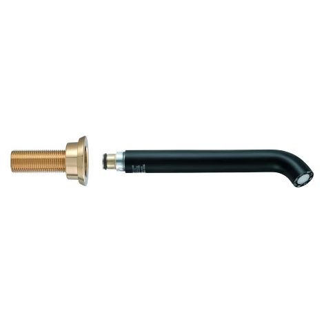 GROHE Bec 48638, saillie 180mm, avec mousseur, phantom black, 48638KF0