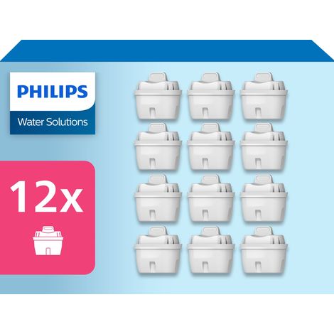 Philips Micro X-Clean Confezione da 12 Cartucce Filtranti Bianche (1/4)