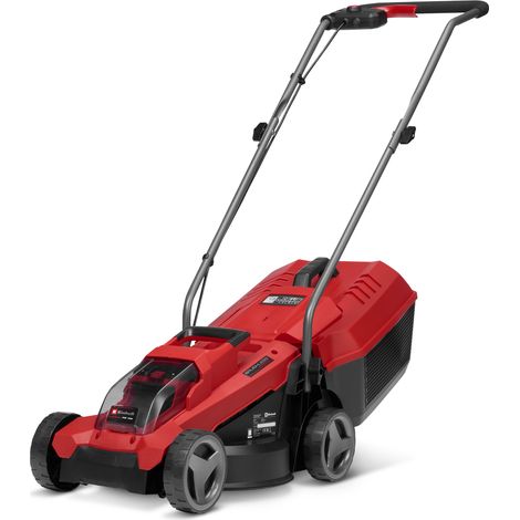 Einhell Akku-Rasenmäher GE-CM 18/32 Li-Solo Power X-Change (18 V, 32 cm Schnittbreite, bis 250 m², Brushless, 25L Grasfangkorb, 30-70 mm Schnitthöhe, ohne Akku)