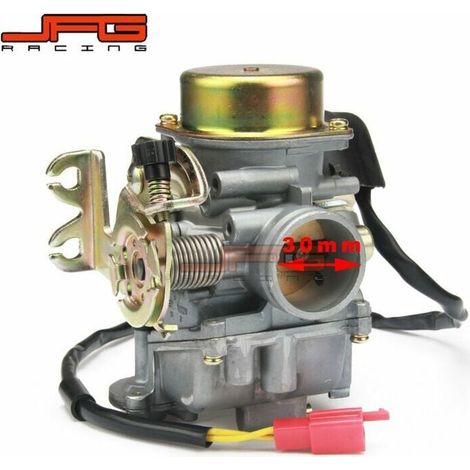 Convient pour la réparation et la modification d'accessoires de moto GY6 150-250CC carburateur CVK30 de moto de haute qualité (1/5)