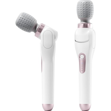Baguette de Massage à Main Rechargeable, Appareil de Massage Vibrant Électrique, pour le Cou, le Dos, les Jambes – Anti-Cellulite, Drainage Lymphatique et Récupération Musculaire (1/5)