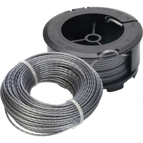 Bosch Home and Garden Fil pour coupe bordure - 6m de fil de 1,6mm de diamètre F016800570 W027801 (1/5)