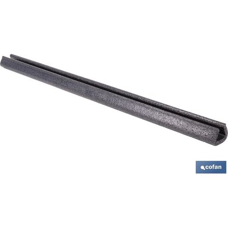 Pack 15 unidades cantonera espuma tipo U 45 mm 1 m