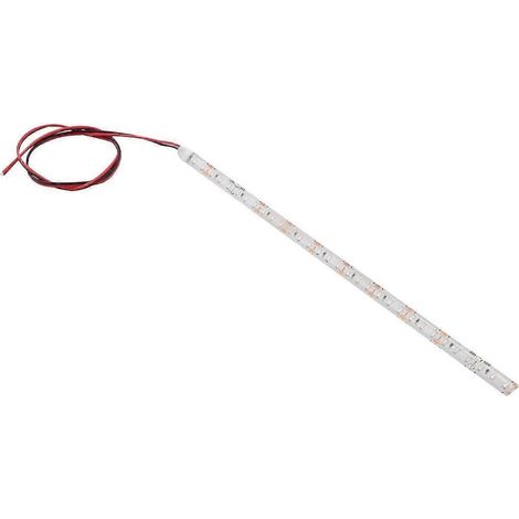 Tira de luces LED Knight Rider de 32 LED, 30 cm, decoración roja para coche, 12 V (1/4)