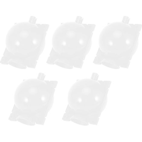 Lot de 5 dispositifs réutilisables de greffage et d'enracinement de plantes : boules de propagation haute pression transparentes pour diverses plantes (1/5)