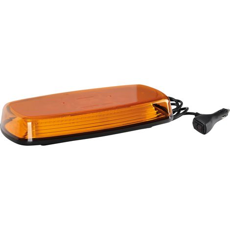 Barra lampeggiante arancio, 7 funzioni, 12/24V (1/5)