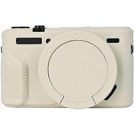 Schutzhülle aus Silikon für die G7 X Mark II Kamera, rutschfeste Hülle für festen Halt und erhöhte Sicherheit. (1/5)