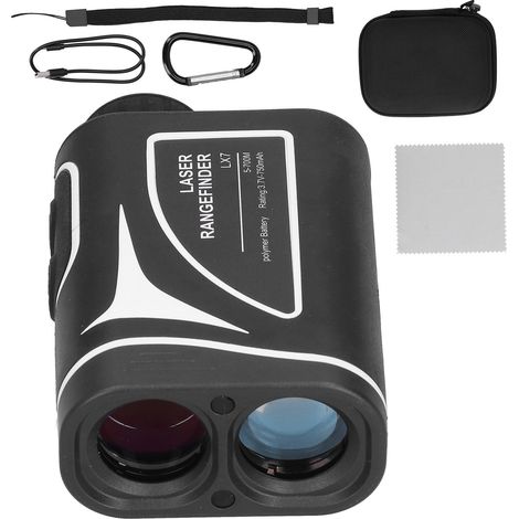 Télémètre Laser LX7 Longue Portée 5-700m, Instrument de Mesure de Distance Précise, Viseur Optique Portable pour Chasse et Golf (1/5)