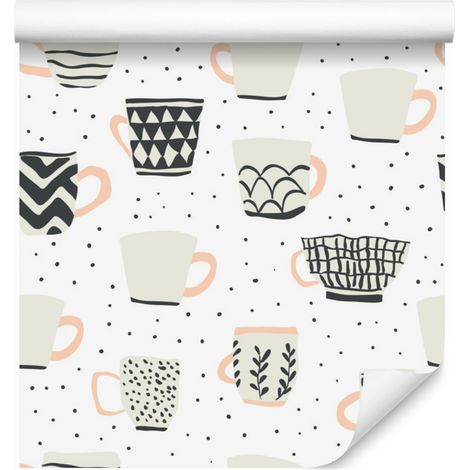 Papel pintado de estilo escandinavo para salón y dormitorio, 50x1000 cm. (1/5)