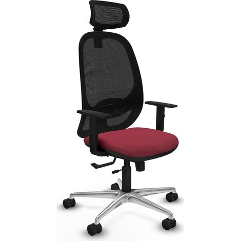 Silla de oficina piqueras y crespo Cilanco negro espuma alta densidad (1/2)