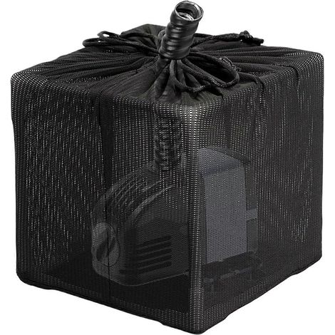 Sacs filtrants pour pompes de bassin avec maille fine anti-colmatage, adaptés aux aquariums, fontaines et bassins de jardin extérieurs. (1/5)