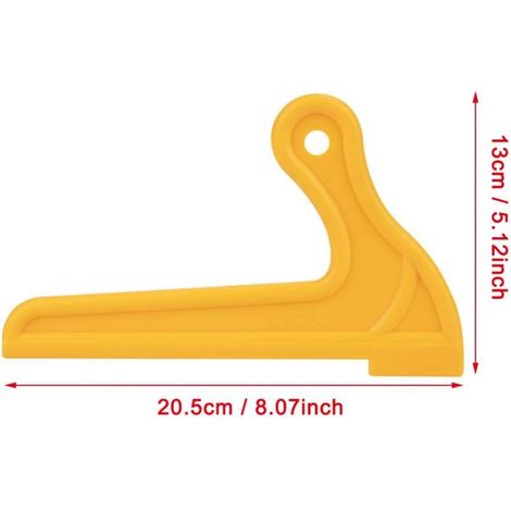 2pcs jaunes poussoirs,outil de sécurité pour scie circulaire de table et banc,scie à bois batons de sécurité pour table à bois,table de toupie GROOFOO (1/4)