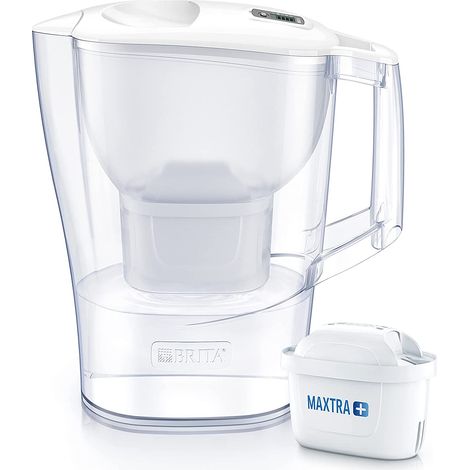 BRITA ALUNA CARAFE FILTRANTE PLASTIQUE BLANC 26,5 X 11 X 27,5 CM (1/5)