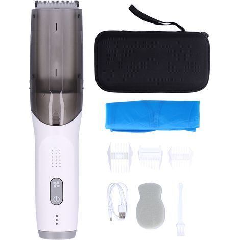 Tondeuse Bébé Auto-Aspirante S401015-EVA - Coupe-Choux Électrique Sans Fil Étanche (1/5)