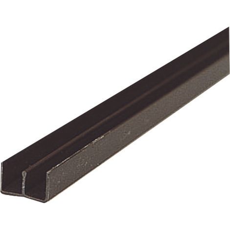 Rail plastique pour portes coulissantes