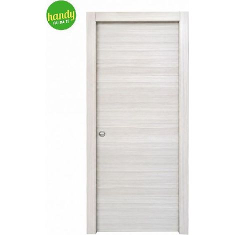 Porta scorrevole a scomparsa Naddeo Mara Scrigno 70 x 210 cm palissandro bianco