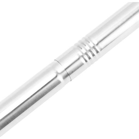 Poteau d'extension de rouleau à peinture - Poignée Télescopique - 115 cm de longueur - Acier inoxydable (1/4)