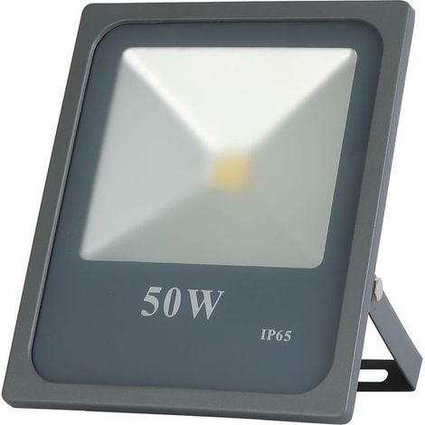 Vivida - FLOOD applique led IP65 Antracite 50W Vetro Satinato